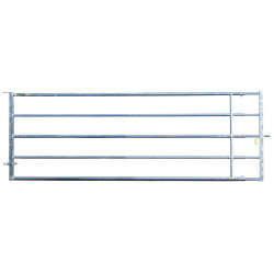 3/4 m Ø 42,4/35 mm ausziehbare Weidetore mit 1 Riegel