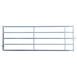 4/5 m Ø 42,4/35 mm ausziehbare Weidetore mit 1 Riegel