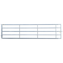 5/6 m Ø 42,4/35 mm ausziehbare Weidetore mit 1 Riegel