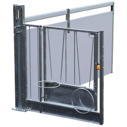 Extension pour case à veau STANDARD GM à cloisons PVC mobiles