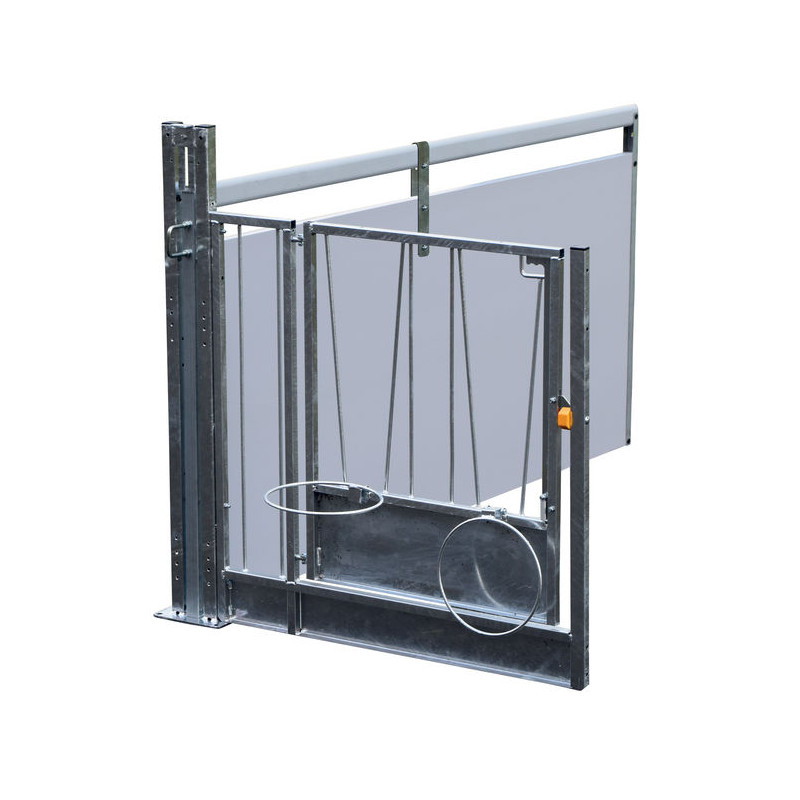 Extension pour case à veau STANDARD GM à cloisons PVC mobiles Extension pour case à veau STANDARD GM à cloisons PVC mobiles