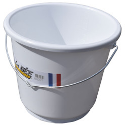 Runder 12 liter eimer mit henkel
