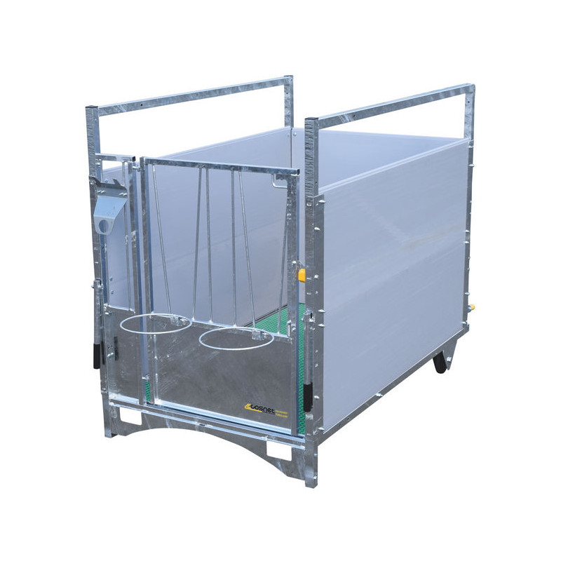 Fahrbare kälberbox STD - PVC - Ausführung Einfach Fahrbare kälberbox STD - PVC - Ausführung Einfach