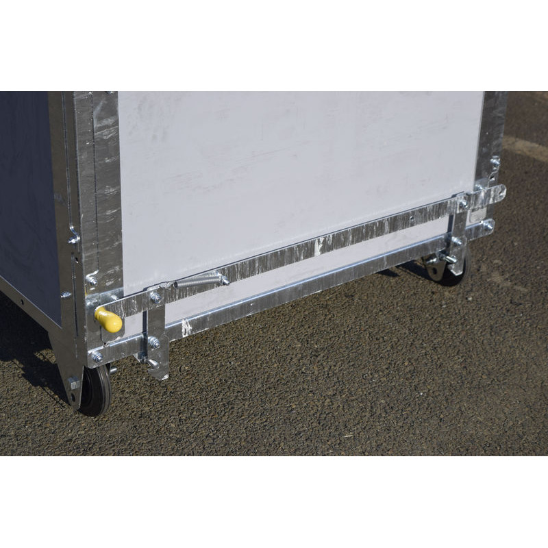Kippmechanismus für kälberbox spaltendboden standard PVC einfach