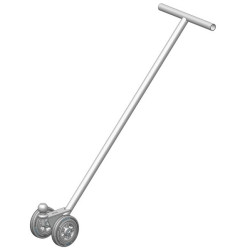 Transportdeichsel für fahrbare kälberboxen