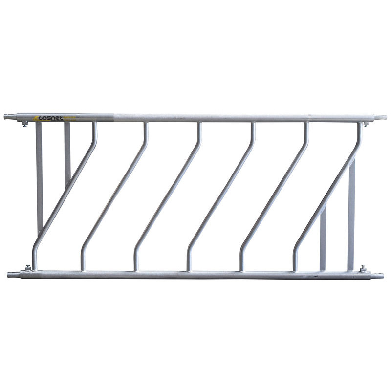 2 Plätzen/2 m Schräges Selbstfangfressgitter JUNIOR Ø 42,4 mm