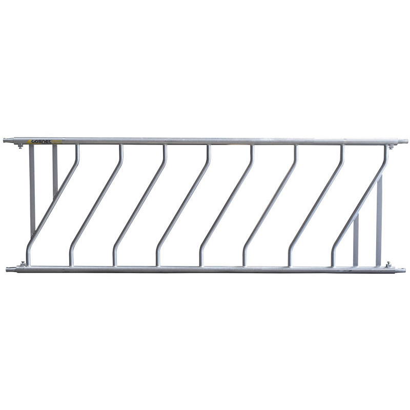 7 Plätzen/2,5 m Schräges Selbstfangfressgitter JUNIOR Ø 42,4 mm
