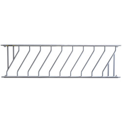 9 Plätzen/3 m Schräges Selbstfangfressgitter JUNIOR Ø 42,4 mm