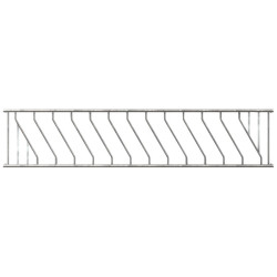 12 Plätzen/4 m Schräges Selbstfangfressgitter JUNIOR Ø 42,4 mm