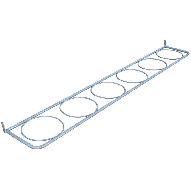 6 Eimer/3 m Metall-Eimerhalter