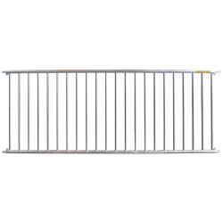 Ø 42,4 mm Abtrenngitter - Länge 3 m