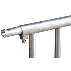 Ø 42,4 mm Abtrenngitter - Länge 3 m