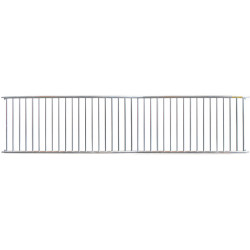 Ø 42,4 mm Abtrenngitter - Länge 4 m