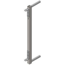 Einstellbarer Einschubteil für Ø 42,4 mm Abtrenngitter