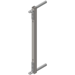 Einstellbarer Einschubteil für Ø 42,4 mm Abtrenngitter