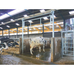 2,30/3,40 m Hubtor für Liegeboxengänge
