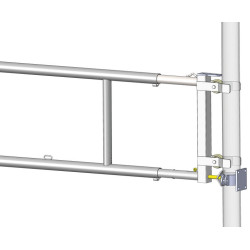 2,30/3,40 m Hubtor für Liegeboxengänge