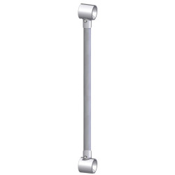 Ø 42 mm Stange zur Halsweiteneinstellung mit Ø 60 mm Schellen