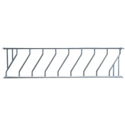 Diagonalfressgitter - 4 m/8 Plätze