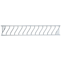 Diagonalfressgitter - 5 m/13 Plätze