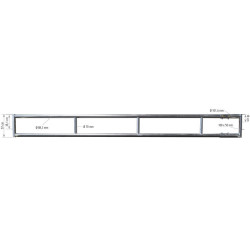 2-rohriger Ø 88 mm Nackenriegel  - 6 m