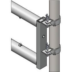 2-rohriger Ø 88 mm Nackenriegel  - 6 m
