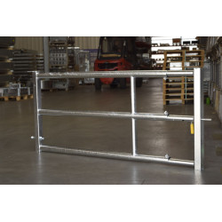 Ø 60 mm H. 0,79 m 3-rohriges ausziehbares Tor zum Durchgang eines automatischen Gülleschiebers - 2/3 m Ø 60 mm H. 0,79 m 3-rohriges ausziehbares Tor zum Durchgang eines automatischen Gülleschiebers - 2/3 m