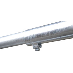 Ø 60 mm H. 0,79 m 3-rohriges ausziehbare Abtrennung zum Durchgang eines automatischen Gülleschiebers - 2/3 m Ø 60 mm H. 0,79 m 3-rohriges ausziehbare Abtrennung zum Durchgang eines automatischen Gülleschiebers - 2/3 m