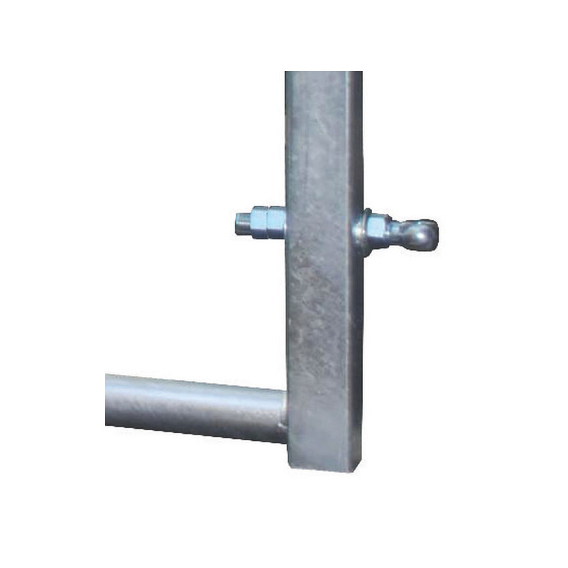 Ø 60 mm H. 0,79 m 3-rohriges ausziehbare Abtrennung zum Durchgang eines automatischen Gülleschiebers - 2/3 m Ø 60 mm H. 0,79 m 3-rohriges ausziehbare Abtrennung zum Durchgang eines automatischen Gülleschiebers - 2/3 m