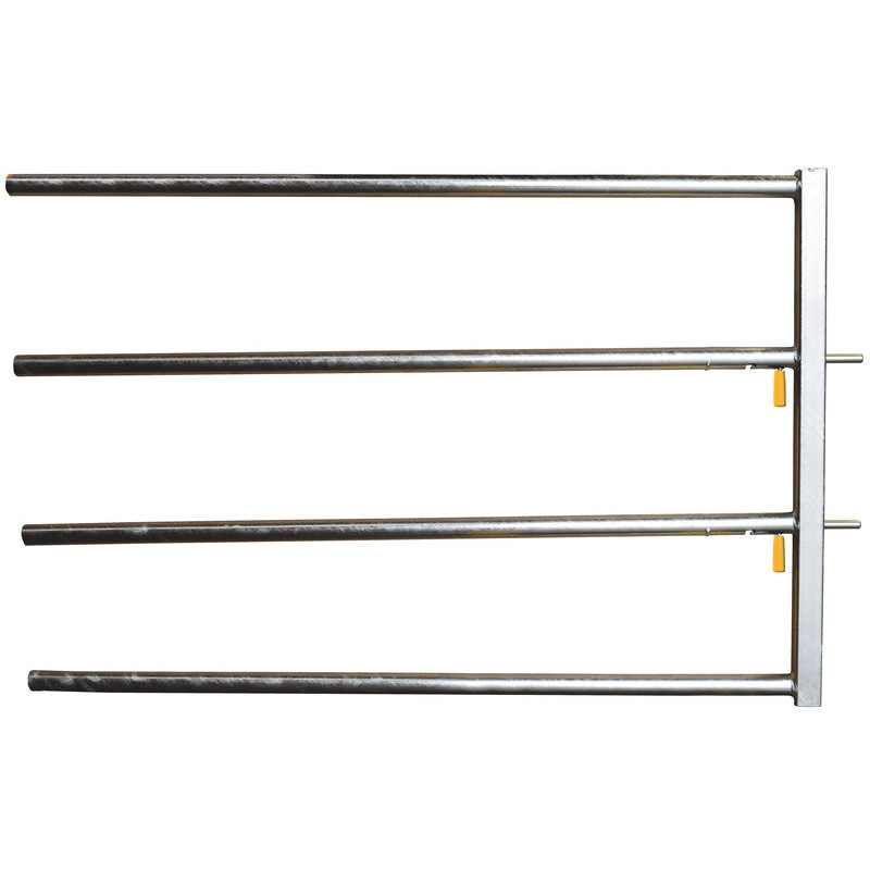 Ø 48,3 mm 4-rohriges Einschubteil mit 2 automatischen Easylock Riegeln