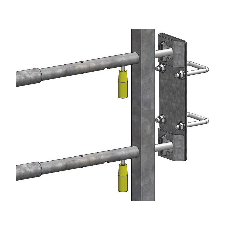 Ausziehbare 5-rohrige kleine Tür mit EASYLOCK-Riegel für Tierdurchgang Ausziehbare 5-rohrige kleine Tür mit EASYLOCK-Riegel für Tierdurchgang