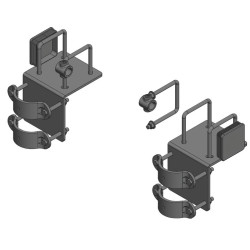 Montage und Endarbeit einzelnes Finger-Gate Set
