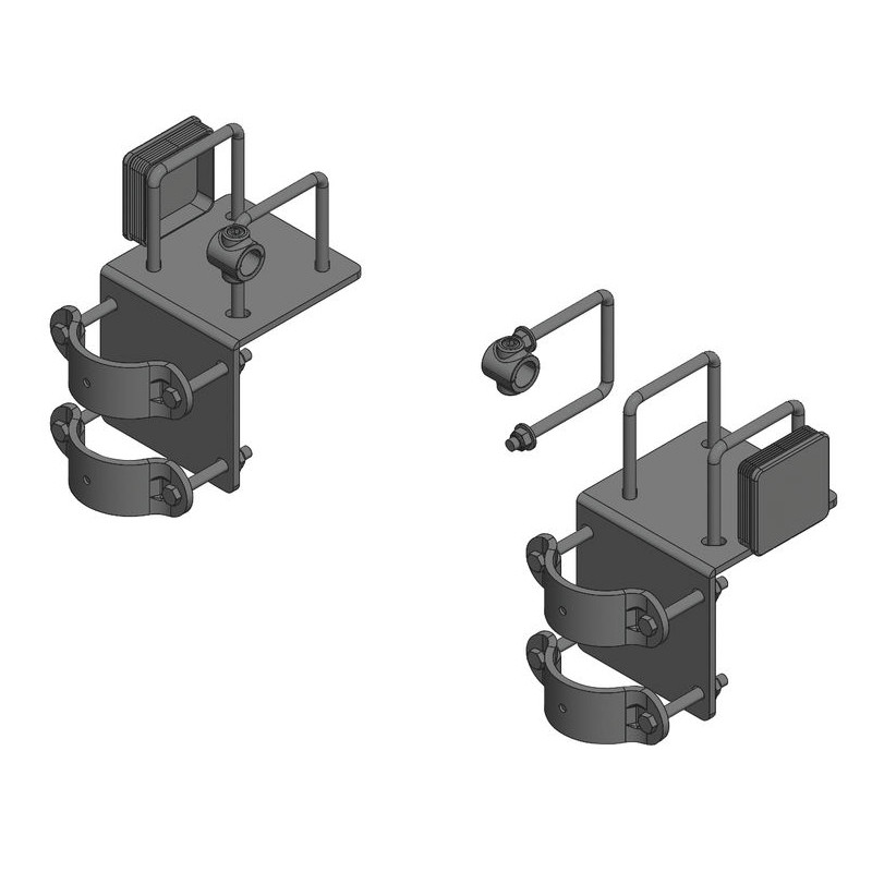 Montage und Endarbeit einzelnes Finger-Gate Set