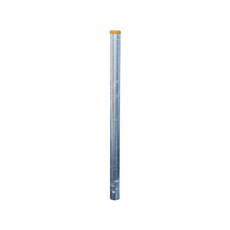 Ø 102 mm Pfosten ohne Befestigungen zum Einbetonieren - H. 1,68 m - Wandstärke 4 mm Ø 102 mm Pfosten ohne Befestigungen zum Einbetonieren - H. 1,68 m - Wandstärke 4 mm