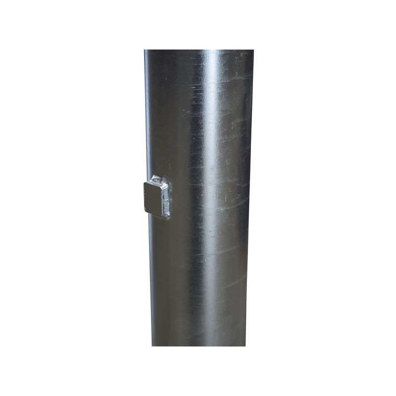 Ø 102 mm Pfosten ohne Befestigungen zum Einbetonieren - H. 1,68 m - Wandstärke 4 mm Ø 102 mm Pfosten ohne Befestigungen zum Einbetonieren - H. 1,68 m - Wandstärke 4 mm