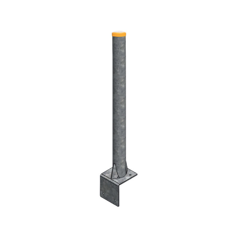 Ø 102 mm Pfosten ohne Befestigungen zum Aufdübeln pour pose sur muret