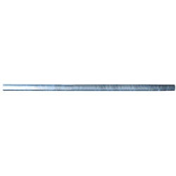 Feuerverzinkte Metallstange, Länge 6 m x Ø 60,3 mm