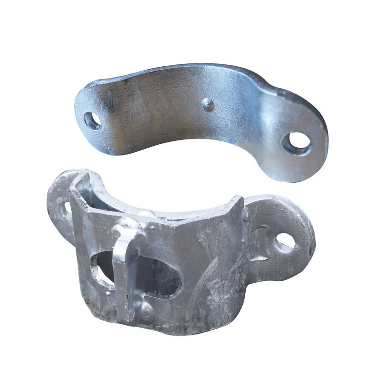 "EASYLOCK" 1/2 Schelle für Ø 102 mm Pfosten