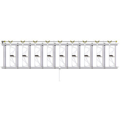 Komfort SR Selbstfangfressgitter - 5 m/9 Plätze Komfort SR Selbstfangfressgitter - 5 m/9 Plätze