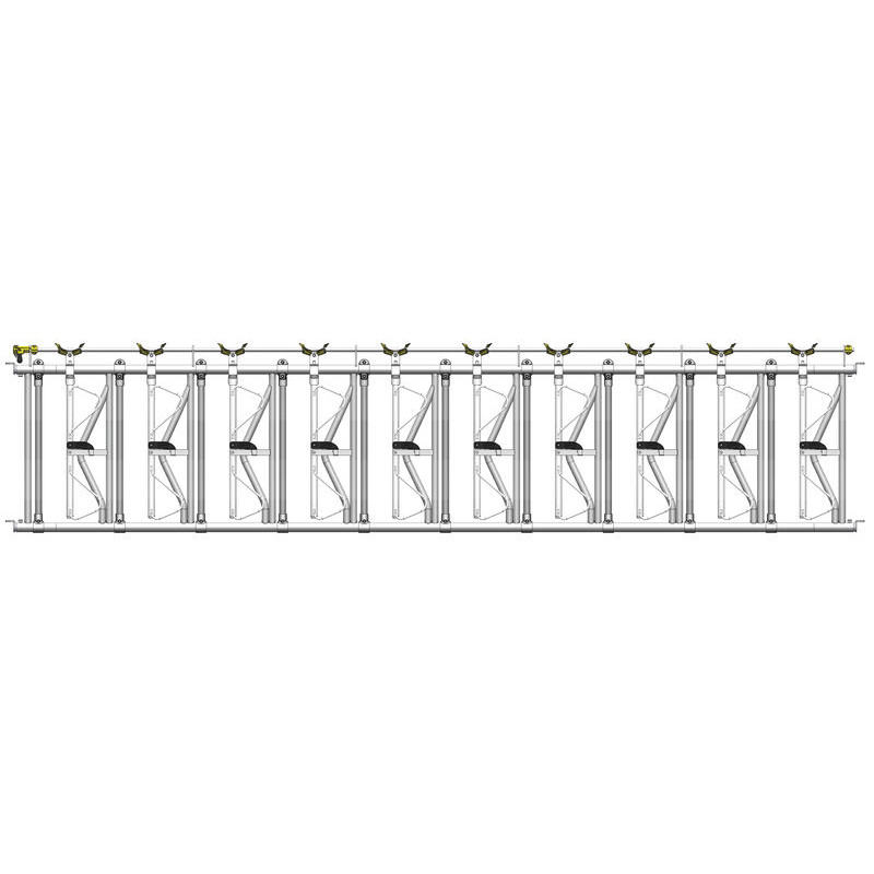 Komfort SR Selbstfangfressgitter - 5,40 m/10 Plätze