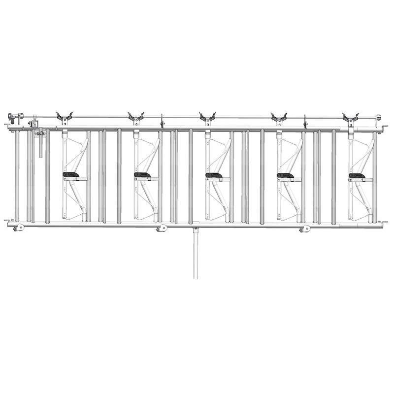 Komfort SRS Selbstfangfressgitter - 4 m/5 Plätze