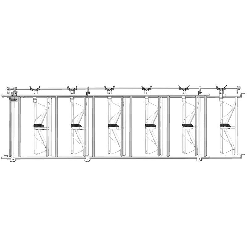 Komfort SRS Selbstfangfressgitter - 4 m/6 Plätze
