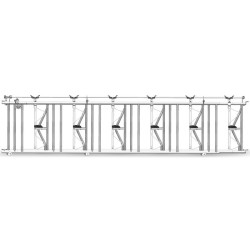 Komfort SRS Selbstfangfressgitter - 5 m/6 Plätze