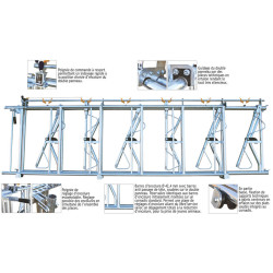 Komfort SRS Selbstfangfressgitter - 5 m/6 Plätze Komfort SRS Selbstfangfressgitter - 5 m/6 Plätze