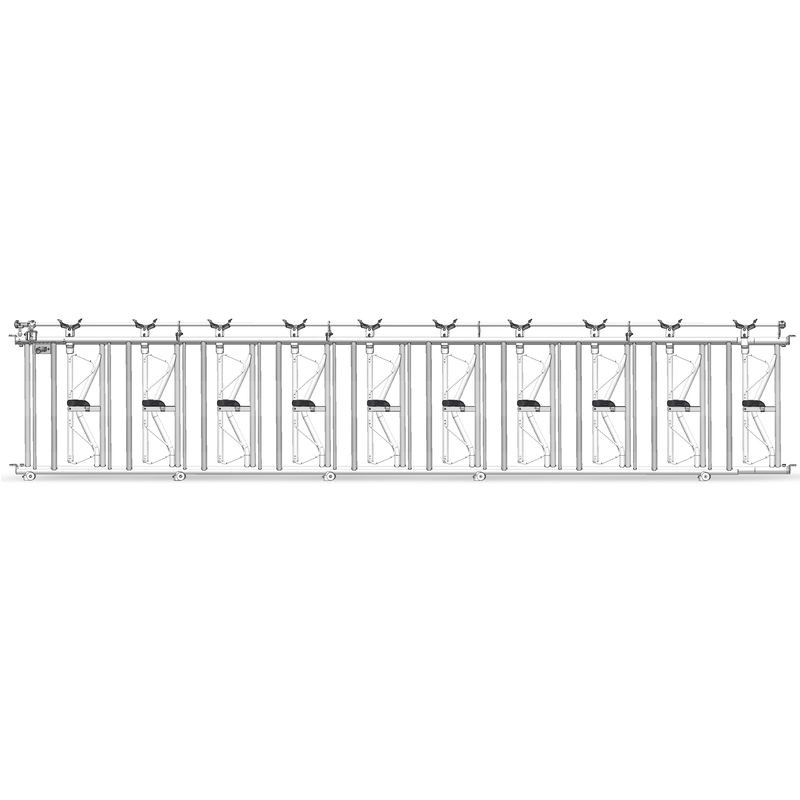 Komfort SRS Selbstfangfressgitter - 6 m/10 Plätze Komfort SRS Selbstfangfressgitter - 6 m/10 Plätze