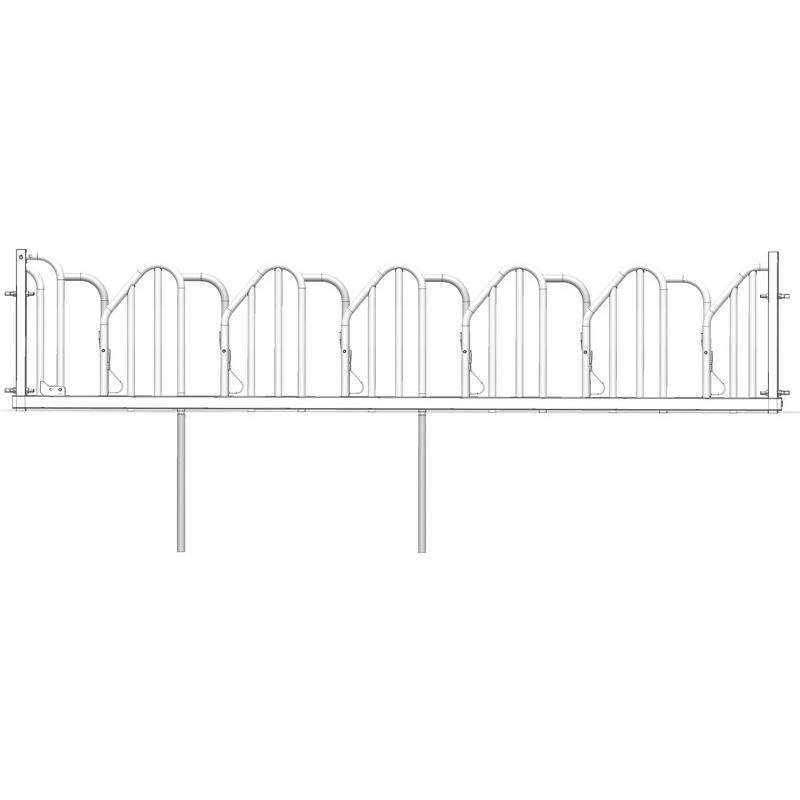 PRO Schwedengitter - 5 m/6 Plätze PRO Schwedengitter - 5 m/6 Plätze
