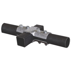 Quadratische Schale 60x60 mm für die Verlegung von Flanken auf horizontalen Balken 60x60 mm
