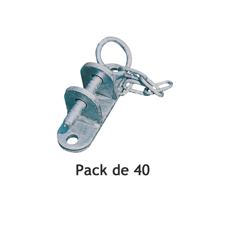 Einfache Befestigung - Pack von 20 Stück