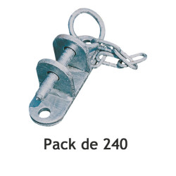 Einfache Befestigung - Pack von 120 Stück